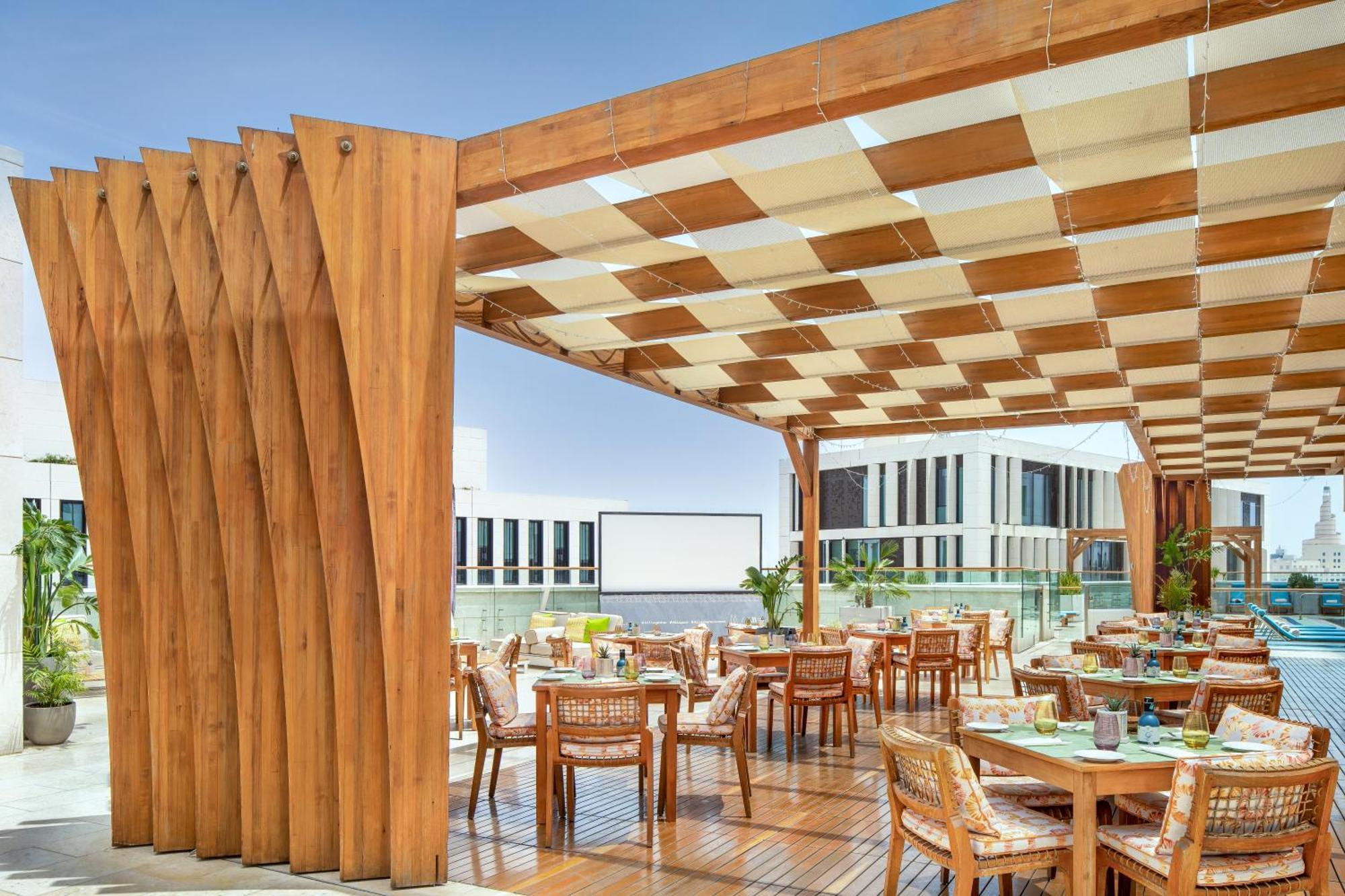 Alwadi Hotel Doha - Mgallery Exterior foto The Deck